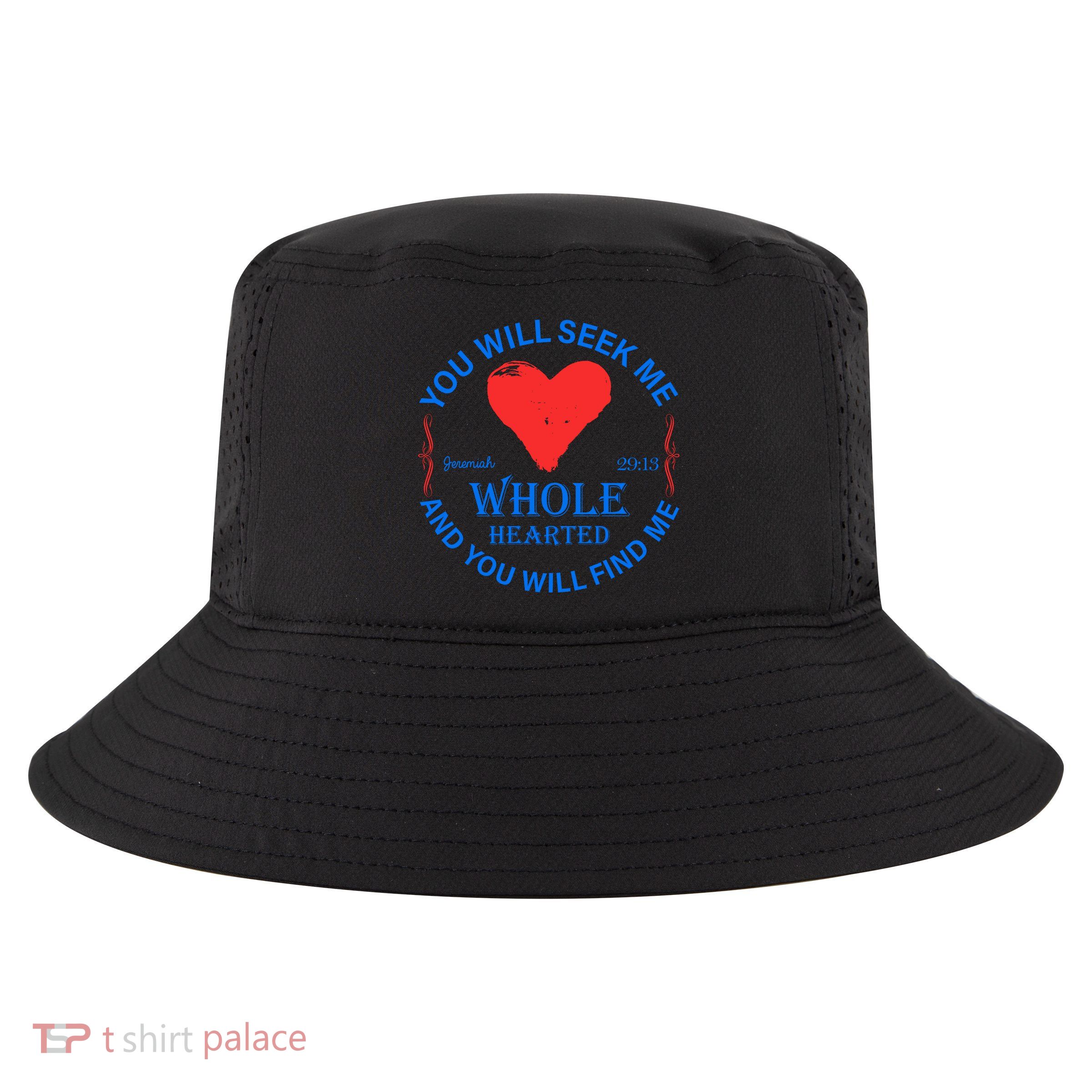 You Will Seek Me Gospel Verse Cool Comfort Performance Bucket Hat