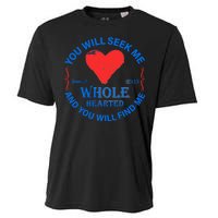 You Will Seek Me Gospel Verse Cooling Performance Crew T-Shirt