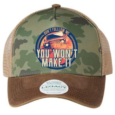 You Won't Make It Off-Roading Legacy Tie Dye Trucker Hat