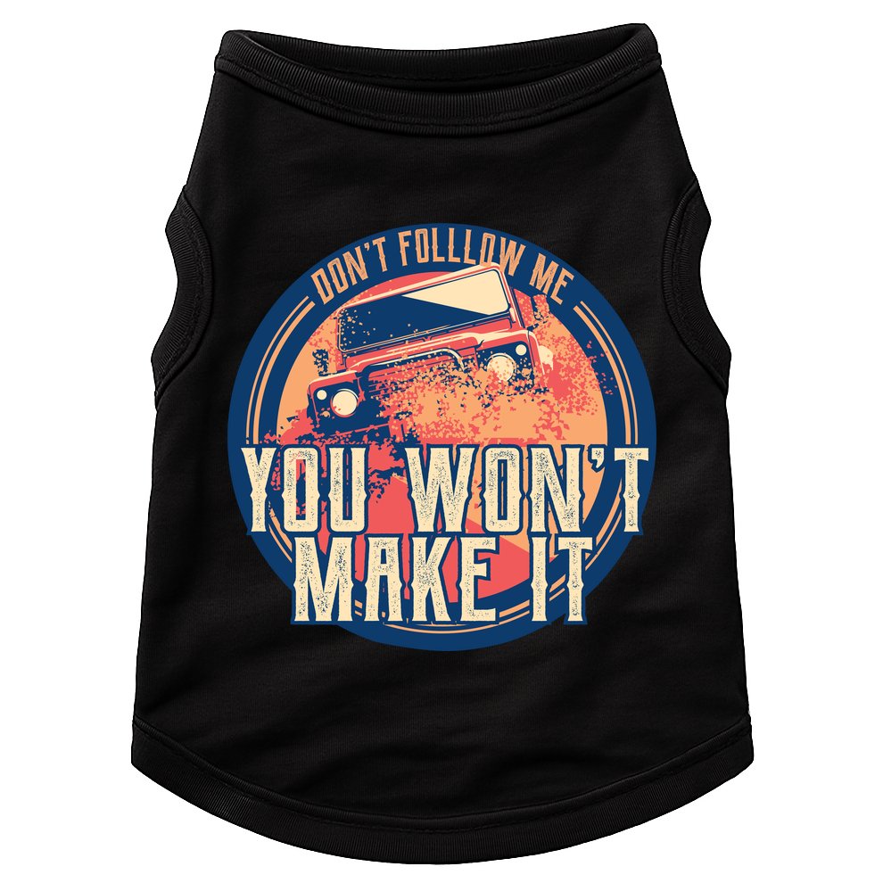 You Won't Make It Off-Roading Doggie Tank