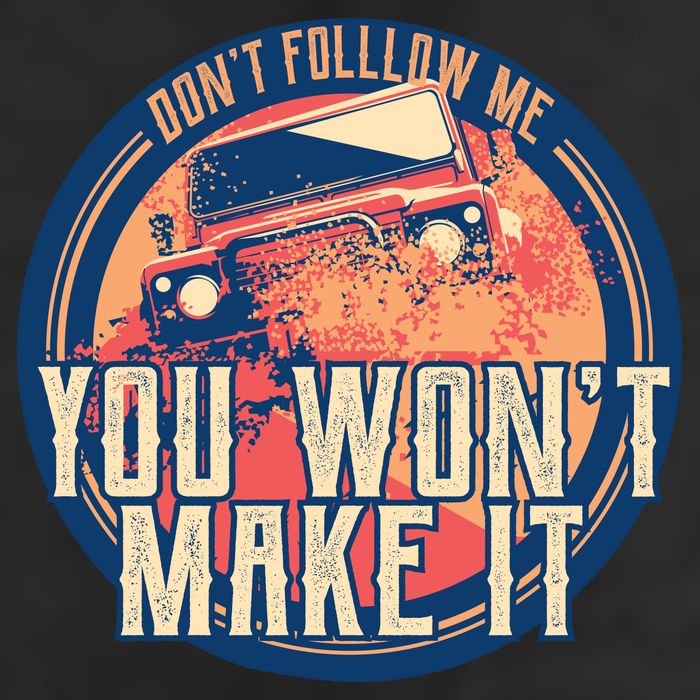 You Won't Make It Off-Roading Golf Towel