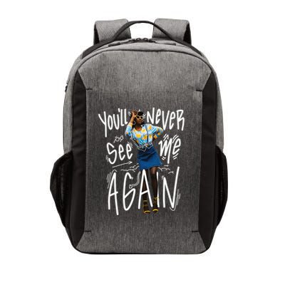 You'll Never See Me Again Girl Vector Backpack