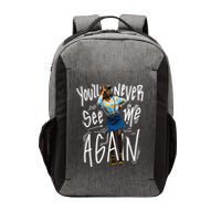 You'll Never See Me Again Girl Vector Backpack