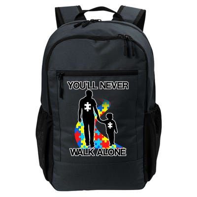 You'll Never Walk Alone Autism Awareness Daily Commute Backpack