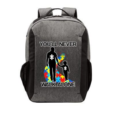 You'll Never Walk Alone Autism Awareness Vector Backpack