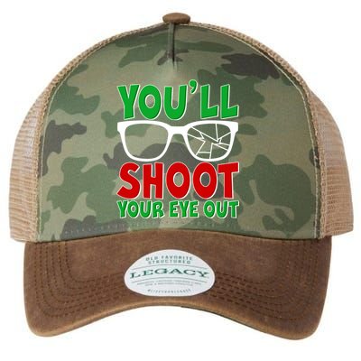 You'll Shoot Your Eye Out Christmas Legacy Tie Dye Trucker Hat