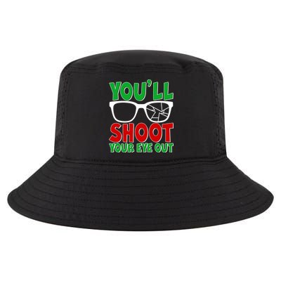 You'll Shoot Your Eye Out Christmas Cool Comfort Performance Bucket Hat