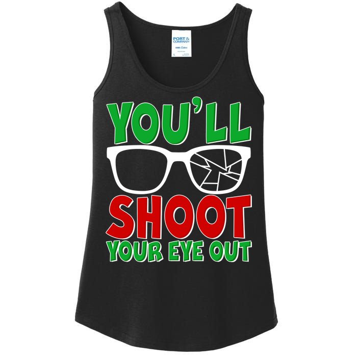 You'll Shoot Your Eye Out Christmas Ladies Essential Tank