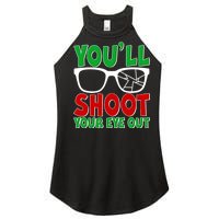 You'll Shoot Your Eye Out Christmas Women's Perfect Tri Rocker Tank