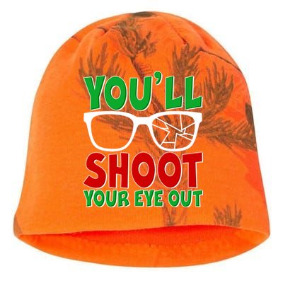 You'll Shoot Your Eye Out Christmas Kati - Camo Knit Beanie