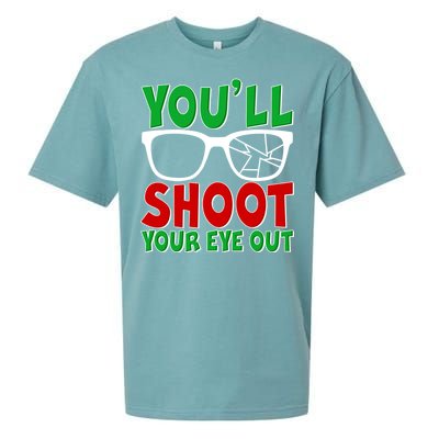 You'll Shoot Your Eye Out Christmas Sueded Cloud Jersey T-Shirt