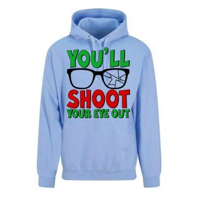 You'll Shoot Your Eye Out Christmas Unisex Surf Hoodie