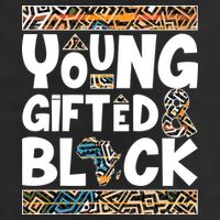 Young Gifted And Black 7 Panel Mesh Trucker Snapback Hat