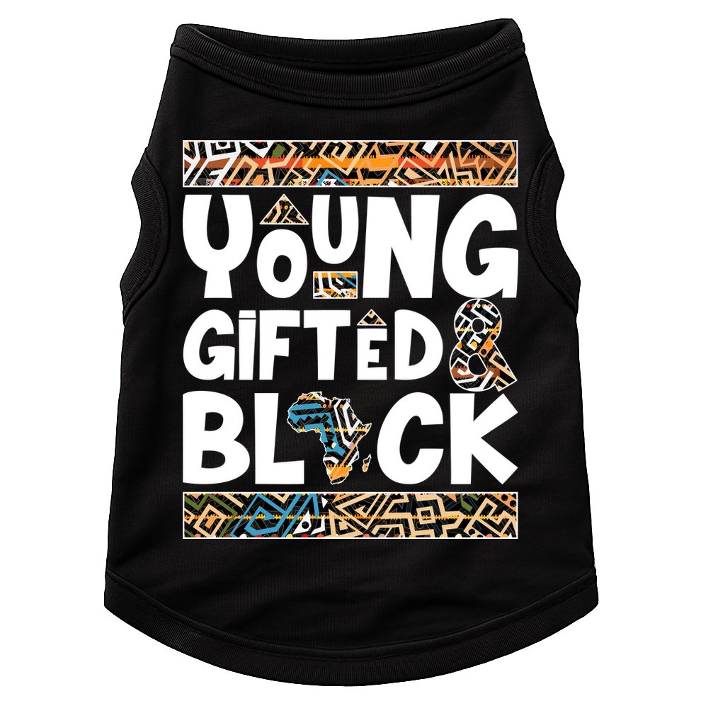 Young Gifted And Black Doggie Tank