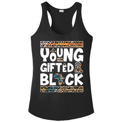 Young Gifted And Black Ladies PosiCharge Competitor Racerback Tank