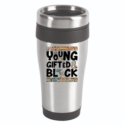 Young Gifted And Black 16oz Travel Tumbler