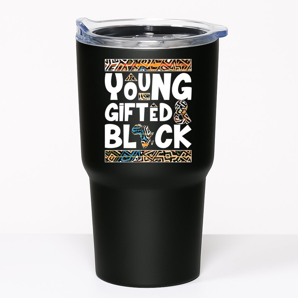 Young Gifted And Black Tumbler
