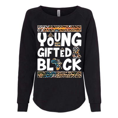 Young Gifted And Black Womens California Wash Sweatshirt