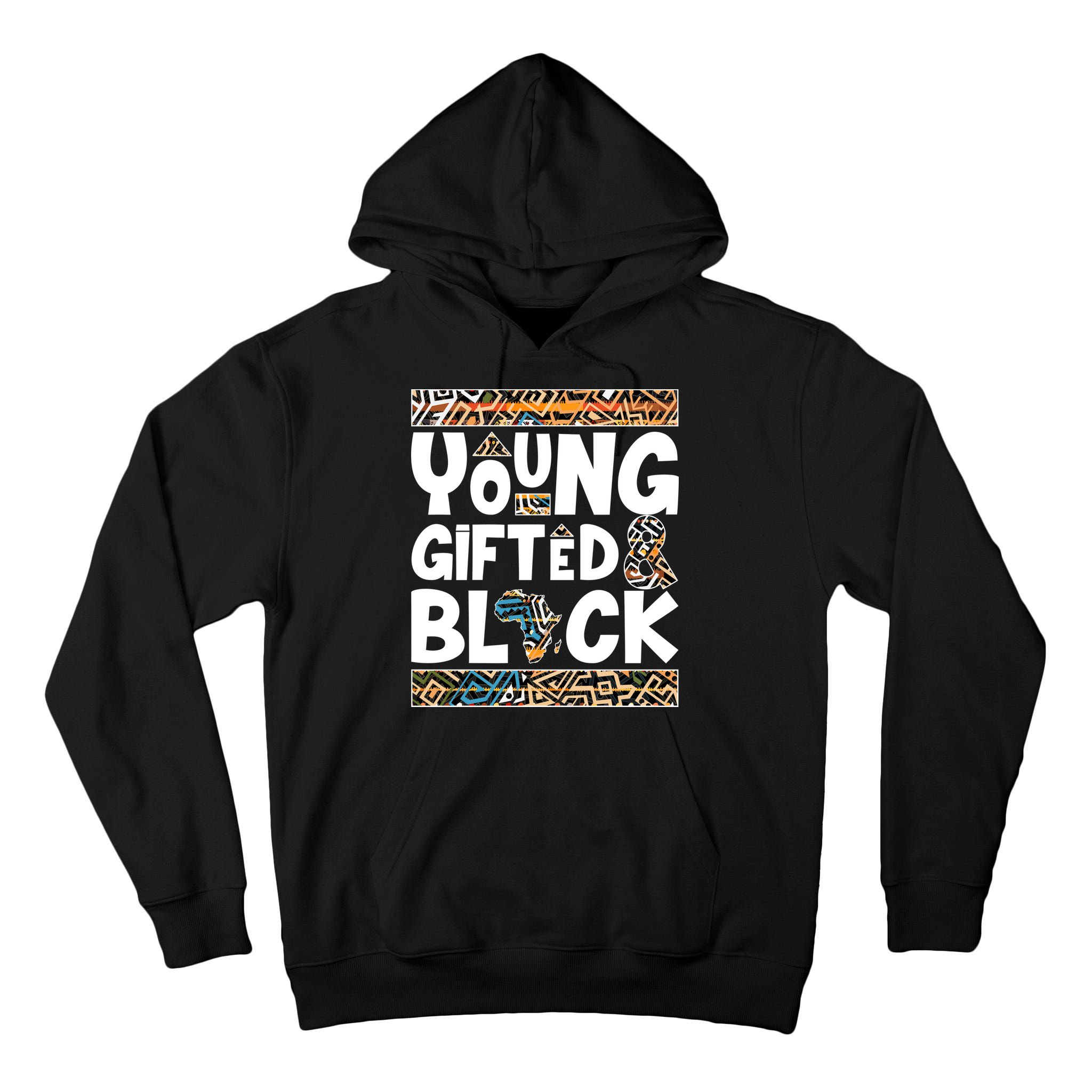 Young Gifted And Black Tall Hoodie
