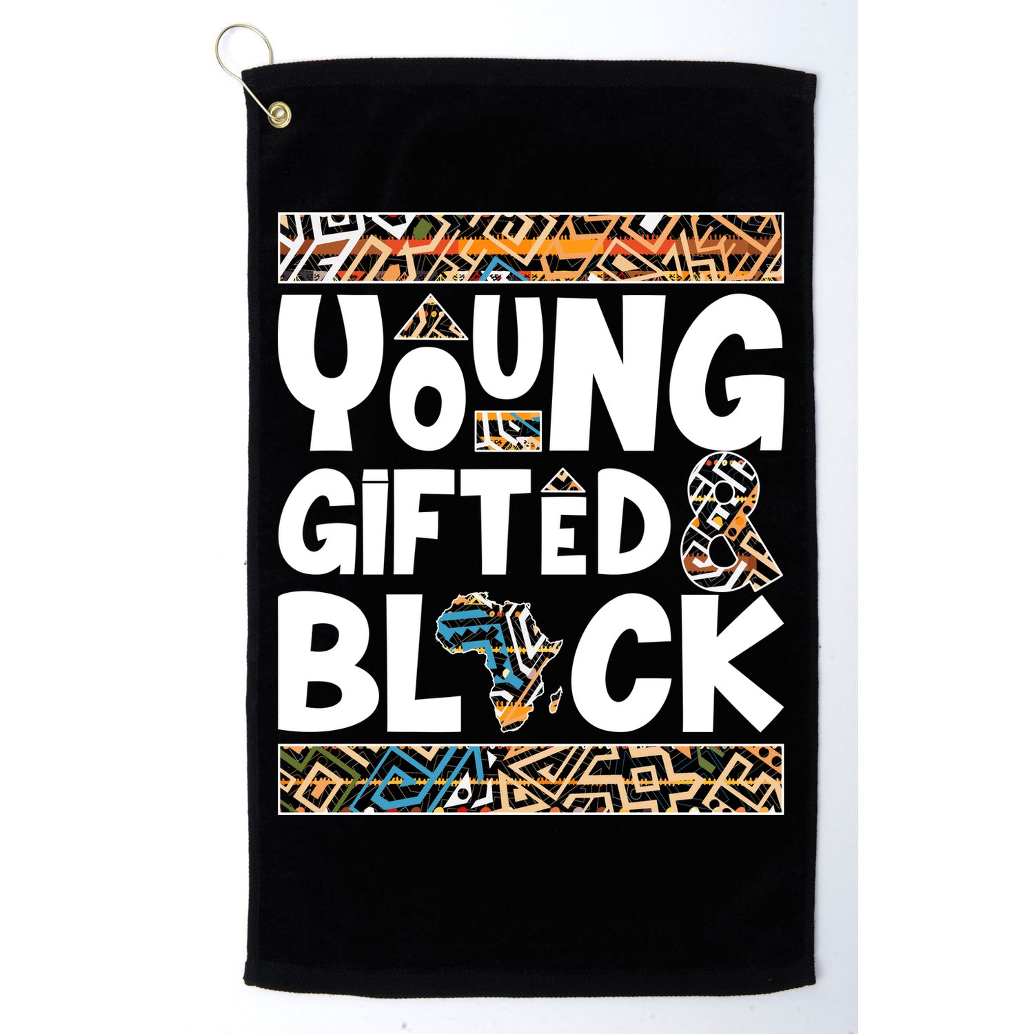 Young Gifted And Black Golf Towel