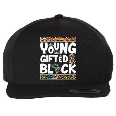 Young Gifted And Black Wool Snapback Cap