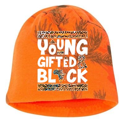 Young Gifted And Black Kati - Camo Knit Beanie