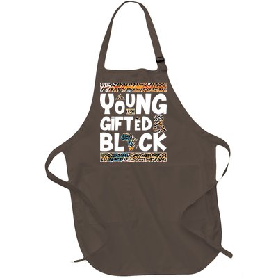 Young Gifted And Black Full-Length Apron With Pockets