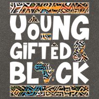 Young Gifted And Black Cotton Canvas Backpack