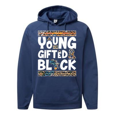 Young Gifted And Black Performance Fleece Hoodie