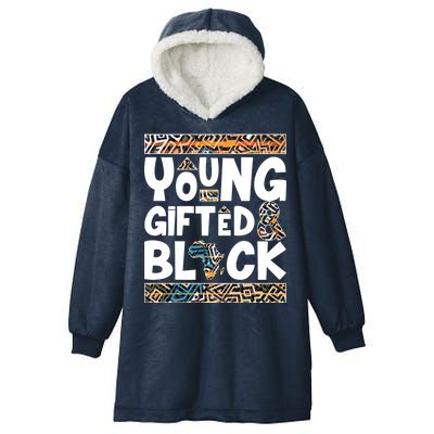 Young Gifted And Black Hooded Wearable Blanket