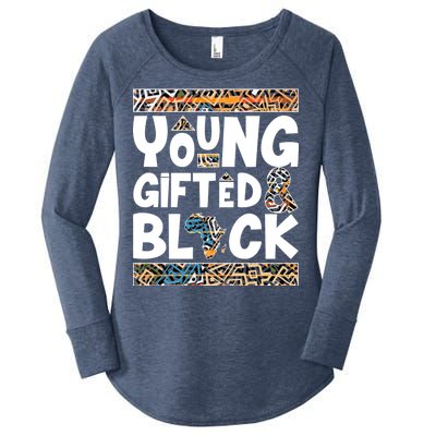 Young Gifted And Black Women's Perfect Tri Tunic Long Sleeve Shirt