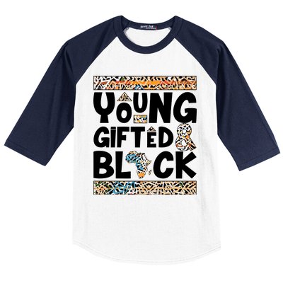 Young Gifted And Black Baseball Sleeve Shirt