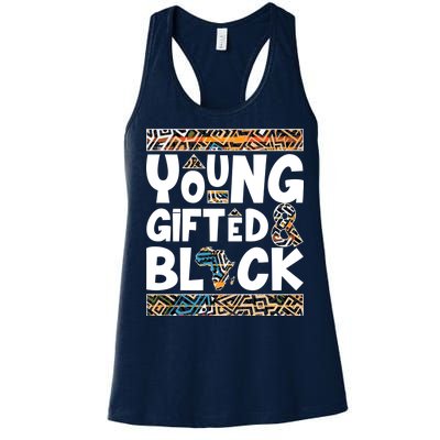 Young Gifted And Black Women's Racerback Tank