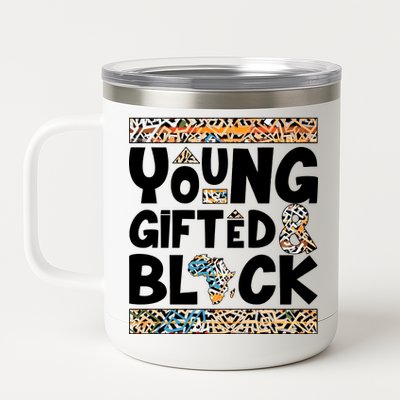 Young Gifted And Black 12 oz Stainless Steel Tumbler Cup