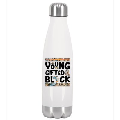 Young Gifted And Black Stainless Steel Insulated Water Bottle