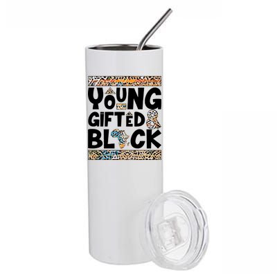 Young Gifted And Black Stainless Steel Tumbler