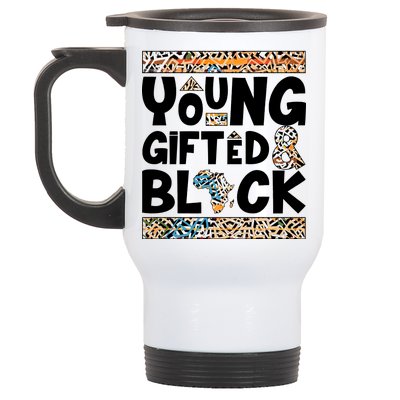 Young Gifted And Black Stainless Steel Travel Mug