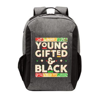 Young Gifted And Black African Colors Vector Backpack