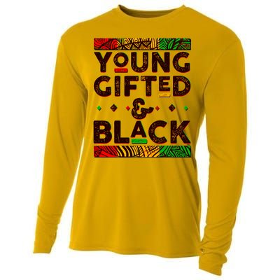 Young Gifted And Black African Colors Cooling Performance Long Sleeve Crew