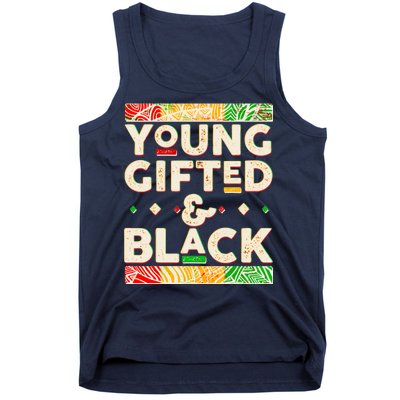 Young Gifted And Black African Colors Tank Top