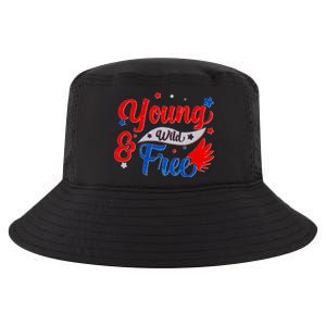 Young Wild And Free USA Cool Comfort Performance Bucket Hat