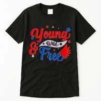 Young Wild And Free USA Tall T-Shirt