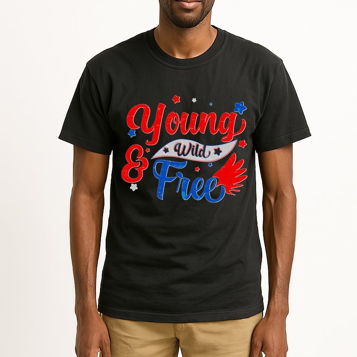 Young Wild And Free USA Tall T-Shirt
