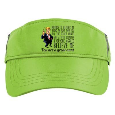 Your A Great Aunt Donald Trump Adult Drive Performance Visor