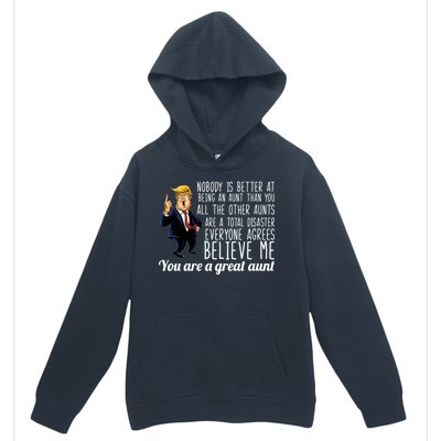 Your A Great Aunt Donald Trump Urban Pullover Hoodie