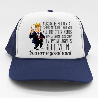 Your A Great Aunt Donald Trump Trucker Hat