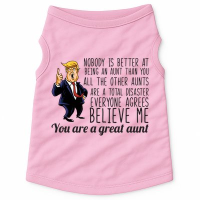 Your A Great Aunt Donald Trump Doggie Tank