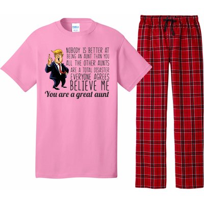 Your A Great Aunt Donald Trump Pajama Set