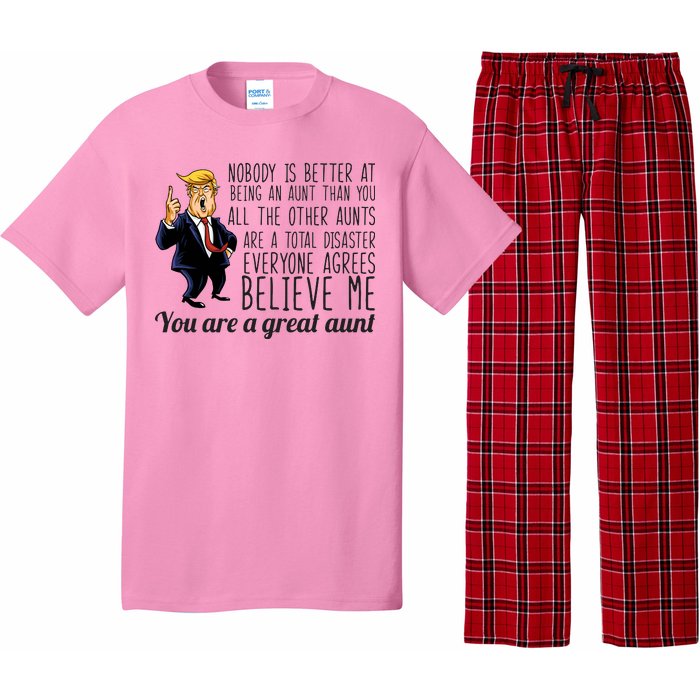 Your A Great Aunt Donald Trump Pajama Set