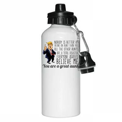 Your A Great Aunt Donald Trump Aluminum Water Bottle